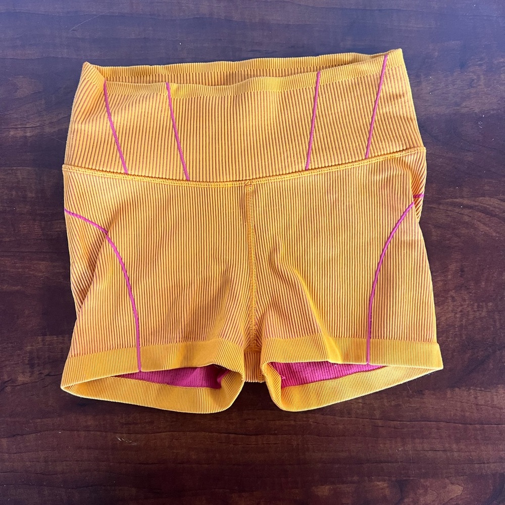 Aerie Orange and Pink Athletic Shorts